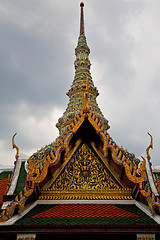 Image showing  thailand  in    temple   and  colors religion  mosaic