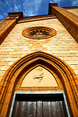 Image showing  lombardy    in  the villa cortese   old   church   