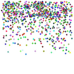 Image showing Falling Confetti