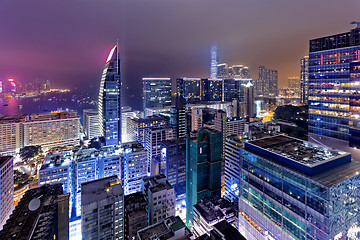 Image showing Tsim Sha Tsui night