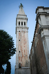 Image showing Bell tower of Saint Euphemia church