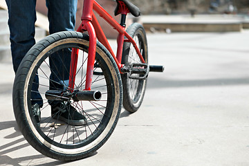 Image showing BMX Bike Rider