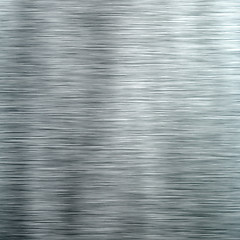 Image showing Brushed Aluminum Backdrop Texture