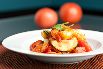Image showing Sweet Sour Shrimp