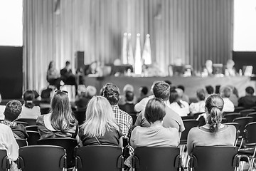 Image showing Trade union advisory committee meeting.