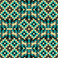 Image showing Seamless pattern. Mosaic. 