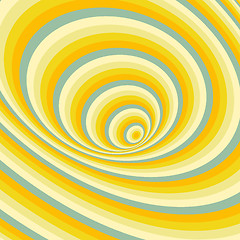 Image showing Abstract swirl background. Pattern with optical illusion. 