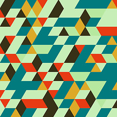 Image showing Abstract geometrical 3d background. 