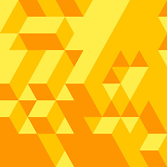 Image showing Abstract geometrical 3d background. 