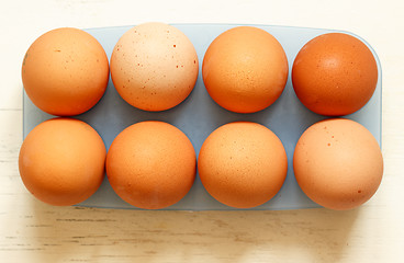 Image showing Fresh eggs