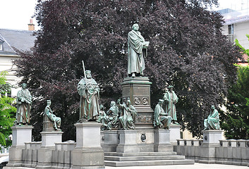 Image showing Luther monument in Worms, Germany