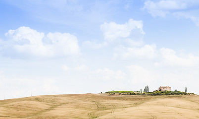 Image showing Countryside in Tuscany