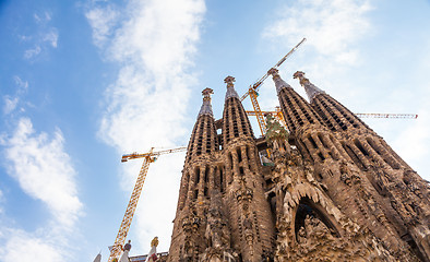 Image showing Sagrada Familia detail