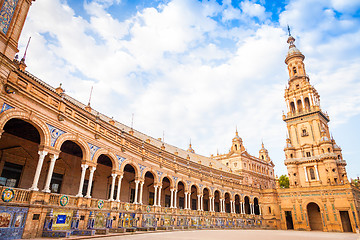 Image showing Seville Spain Square