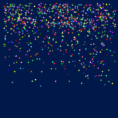 Image showing Confetti Background