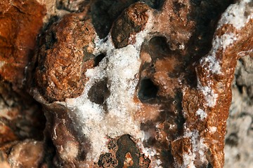 Image showing Rock salt on stones 