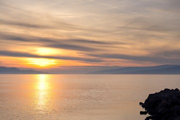 Image showing Scenic view of a small island