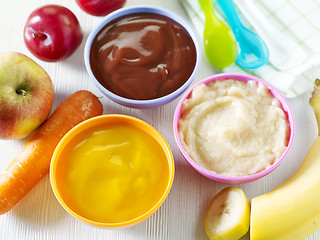 Image showing baby food