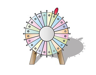 Image showing wheel of fortune