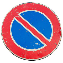 Image showing No parking sign