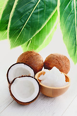 Image showing coconut oil