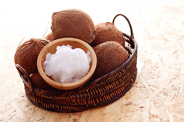 Image showing coconut oil