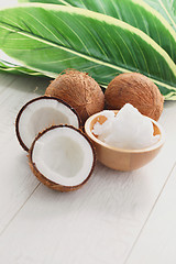 Image showing coconut oil