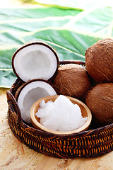Image showing coconut oil