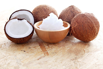 Image showing coconut oil