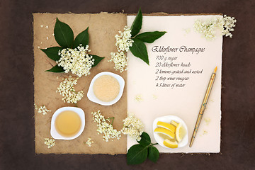 Image showing Elderflower Champagne 