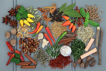 Image showing Herbs and Spices