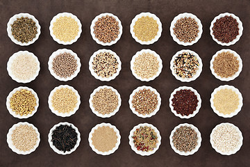 Image showing Large Grain and Cereal Food Sampler