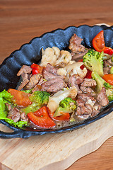 Image showing meat with vegetables