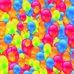 Image showing Colorful Ballons