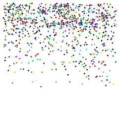 Image showing Falling Confetti