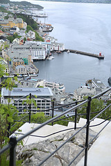 Image showing Steps of Ålesund