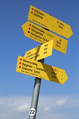 Image showing Direction signs