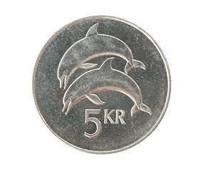 Image showing Icelandic 5 krona coin