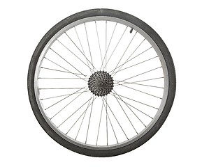 Image showing Bicycle wheel