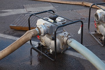 Image showing Water Pumping