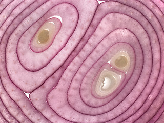 Image showing sliced shallot