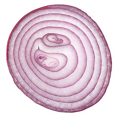 Image showing sliced shallot