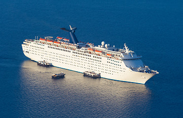 Image showing Luxury cruise ship.