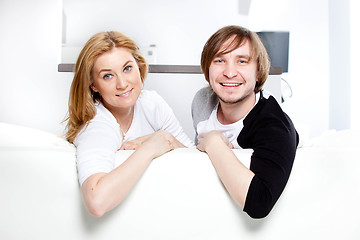 Image showing Couple in new home