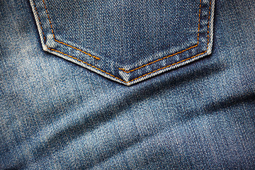 Image showing jeans pocket