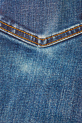 Image showing jeans background