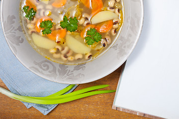 Image showing bean soup