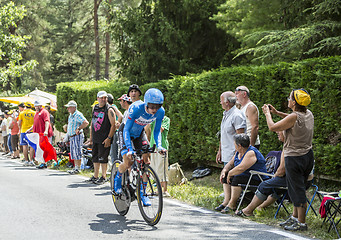 Image showing The Cyclist Tom-Jelte Slagter - Tour de France 2014