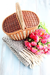 Image showing picnic basket