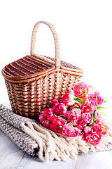 Image showing picnic basket